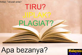 Sesuatu tawaran bila diterima, adalah menjadi janji''. Tahukah Anda Maksud Perbezaan Kosa Kata Tiru Jiplak Ciplak Plagiat