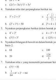 Jawaban lks bahasa indonesia kelas 9 semester 1 20 berikut ini adalah jawaban lks bahasa indonesia kelas 9 semester 1 20 yang bisa anda download secara gratis di website kami. Jawaban Soal Nomor 7 Amp 9 Halaman 21 Latihan 1 2 Perkalian Pada Perpangkatan Buku Paket Kelas 9 Brainly Co Id