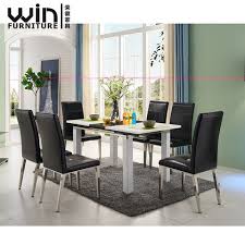 Explore the latest collection on flipkart. 6 Seater Extendable Dining Table Glass Dining Table Design Wholesale Modern Furniture Products On Tradees Com