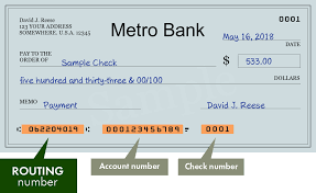 I comprehend that this happens often, either upon aspiration or by mistake. Metro Bank Search Routing Numbers Addresses And Phones Of Branches