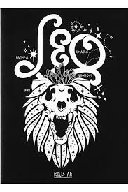 Leo Greeting Card Zodiac Art Astrology Art Astrology