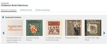 Changed link to reading library to new website] i'm a frequent user of project gutenberg, which distributes free ebook versions of books in the public domain. Classic Children S Books Collection Now Online At The Library Of Congress Teaching With The Library Of Congress