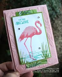 Flamingo 1a Bee Cards Cards Handmade Card Craft
