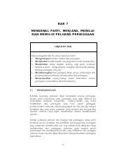 Di malaysia ini mula digalakan oleh kerajaan dalam tahun 90. Terdapat Tiga Jenis Perniagaan Francais Iaitu I Sistem Mengikut Tajaan Course Hero