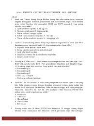 Check spelling or type a new query. Soal Ukmppd Cbt Batch 4 November 2015 Minggu