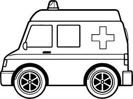 Midi Ambulance Coloring Page Monster Truck Coloring Pages Coloring Pages For Kids Barbie Coloring Pages