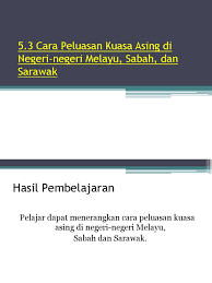 Campur tangan british bermaksud peglibatan kuasa british dlm hal ehwal. Bab 5 3 Perluasan Kuasa Asing
