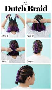 How to dutch braid your own hair for beginners | everydayhairinspiration. How To Braid Hair 10 Tutorials You Can Do Yourself Glamour