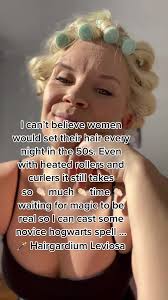 look at that face BAKE #1950shair #vintagehair #marilynmonroe  #heatedrollers #curlyourhair #7secondstiktok