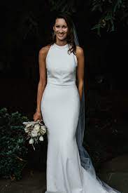 Elegant Crepe Wedding Dress Wedding Dresses Wedding Dress Suit Crepe Wedding Dress