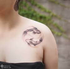 Yin Yang Koi Tattoo By Tattooist Silo Koi Fish Tattoo Tattoos Pisces Tattoos