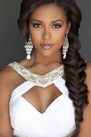 This long layered hairstyle is ideal for gorgeous black women's hair. 42 Black Women Wedding Hairstyles That Full Of Style Wedding Forward