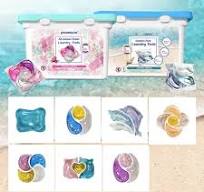 OEM ODM 3 in 1 Laundry Capsule Laundry Detergent Capsules Laundry  Condensate Beads