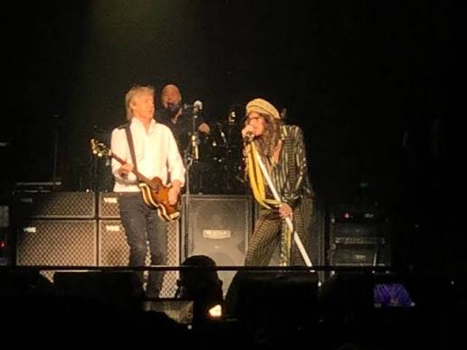 Paul McCartney at T-Mobile Arena in Las Vegas 2nd | ゆめ参加NA Beatles ブログ Paul  McCartney & NAドリ