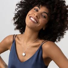 Silver Mother of Pearl Round Locket