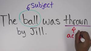 Words that refer back to words earlier in the text, like the pronouns he, she, it, and they, can make sentences tricky. Active And Passive Voice Youtube