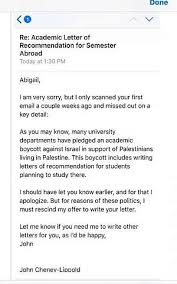 Check spelling or type a new query. Citing Bds Us Prof Refuses To Write Reference For Student To Study In Israel The Times Of Israel