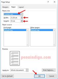 Ukuran Kertas F4 Fabfasr
