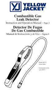 Yellow jacket 69373 series page #1: Yellow Jacket 69373 Series Instruction And Operation Manual Pdf Download Manualslib