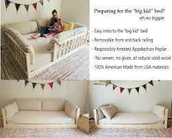 Get 5% in rewards with club o! Montessori Floor Bed With Rails Zipadee Kids Usa