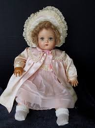 Vintage 1940 S Madame Alexander Little Genius Baby Doll 20 Composition Cloth Madamealexander Dol Vintage Madame Alexander Dolls Baby Dolls Madame Alexander