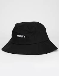 Obey Luna Mens Bucket Hat Black 100520034 Blk Bucket Hat Outfits With Hats Mens Bucket Hats