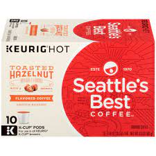 Not all hazelnut flavored coffee will give you the taste you are looking for. Seattle S Best Toasted Hazelnut Coffee K Cup Pods 10 Ct Qfc