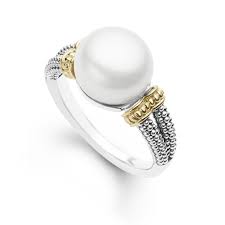 Pearl Ring Luna Lagos Jewelry Large Silver Hoop Earrings 14k White Gold Engagement Rings Pearl Ring