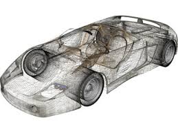 Concept cars, série spéciale, tuning Ferrari Mythos Concept 3d Model 3d Cad Browser