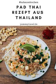 Original Pad Thai Rezept Thailandischer Klassiker Aus Dem Wok Rezept Rezepte Rezeptideen Abendessen Pad Thai