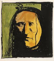 Leonard Baskin Iris for Lisa