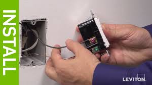 It shows the components of the circuit as simplified shapes, and the talent and signal links along with the devices. Leviton Presents How To Install A Decora Digital Ddl06 Dimmer Youtube