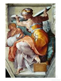 The Sistine Chapel Ceiling Frescos After Restoration The Libyan Sibyl Giclee Print Michelangelo Buonarroti Allposters Com Renaissance Paintings Renaissance Art Sistine Chapel Ceiling