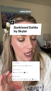 Sunkissed Dahlia: A sunny wnd happy scent from @Skylar Clean Beauty ☀️🍎  #skylarcleanbeauty #skylargiftedme #skylarsunkisseddahlia #cleanfragrance  #cleanatsephora #perfumetiktok #perfumetok
