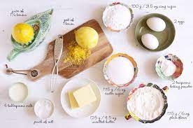 Lemon Syrup Cake With Step By Step Photos Eat Little Bird Recipe Syrup Cake Cake Ingredients Lemon Syrup