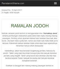 Ramalan kesuksesan menurut zodiak hal tersebut sebenarnya merupakan satu hal yang wajar, sebab usaha dan karakter seseorang sangat menentukan seberapa besar kesukasesan yang diraih. Download Primbon Arti Nama Weton Dan Ramalan Free For Android Primbon Arti Nama Weton Dan Ramalan Apk Download Steprimo Com