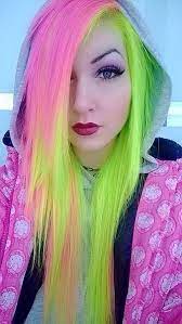 Pink And Green Hair Quiz Cool Hairstyles Hair Styles