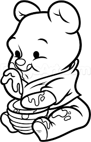 One of the most famous images of winnie the pooh has sold for £314,500 at auction, three times its estimate. How To Draw Chibi Winnie The Pooh Pooh Bear Step By Step Disney Characters Cartoons Draw Cartoo Whinnie The Pooh Drawings Winnie The Pooh Drawing Drawings