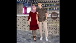 Yuk miliki baju kebaya batik couple kaluarga melati brokat bmgshop paling modern di tahun 2017, ready kebaya model buat pesta, muslim, dress batik dll. Setelan Model Baju Kebaya Tunik Batik Couple Kombinasi Brokat Untuk Remaja Couple Amalia Youtube