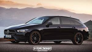 New Mercedes Cla Shooting Brake Realistically Rendered