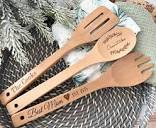 Personalized Wooden Spoons, House Warming Custom Utensils, Home ...