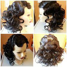 Cosmetology Schools Hair Schools Pin Curls Hair Styles Vintage Hairstyles