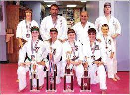 Students compete in Karate