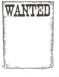 Wanted Poster Poster Template Free Poster Template Classroom Freebies