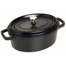 It will allow you to make sumptuous cakes and breads. Staub Black Oval Cocotte 31cm For 477 95 Everten