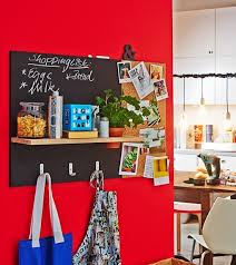Doble cara efecto mármol blanco/negro/blanco motivo mosaico. Panel Organizador Para Mantener El Orden En La Cocina