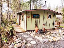 The cabin sits in a flat clearing surrounded by spruce and fir trees at an elevation of 5,800 feet. Little Cabin On Big Creek Min To Mt Rainier Ashford Updated 2021 Prices