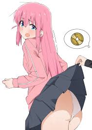 Rule 34 - Artist Request Bocchi The Rock! Gotou Hitori Thick Thighs Upskirt  | 8700908