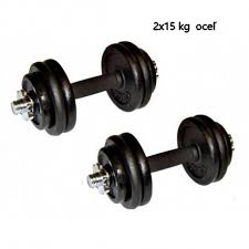 Činky sú základné a doteraz neprekonané posilňovacie pomôcky. Cinky Nakladacie OceÄ¾ove 2x15 Kg Trampoliny123 Sk