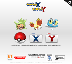 A stylized bird with an open mouth, tweeting. Pokemon X And Y Desktop Icons 256x256 By Solonir On Deviantart